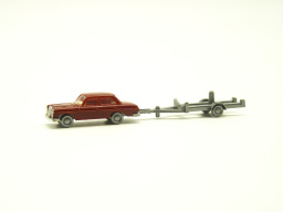 Wiking Mercedes 280 met boottrailer