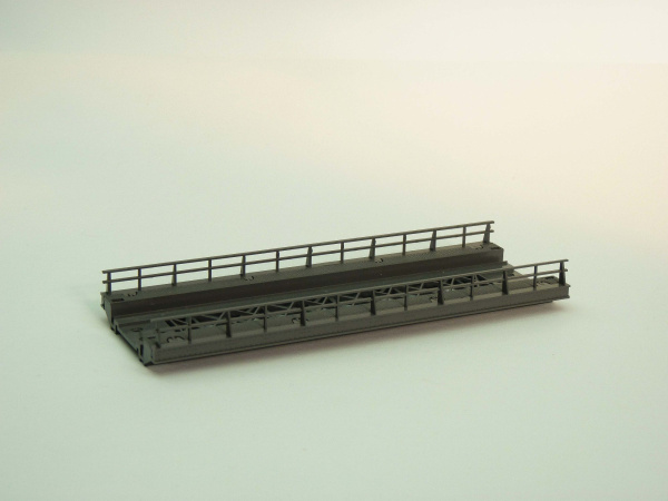 Marklin Rechte oprit 7268 K en M kunsstof looppaden