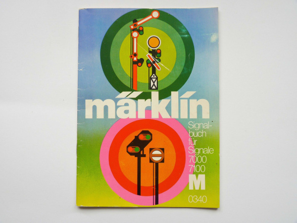 Märklin Signalbuch für Signale 7000/7100 M 0340