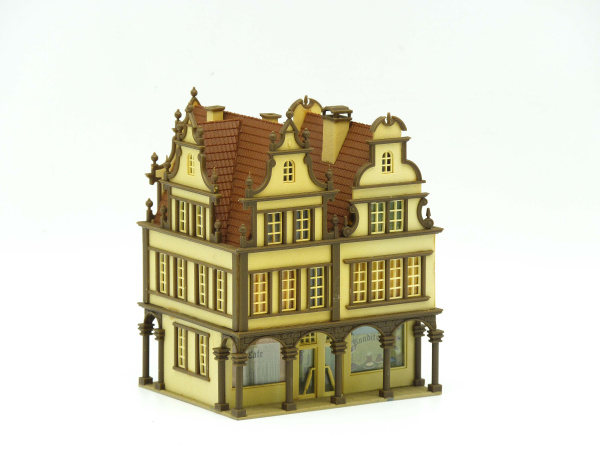 Vollmer Stadshuizen met winkels 19590