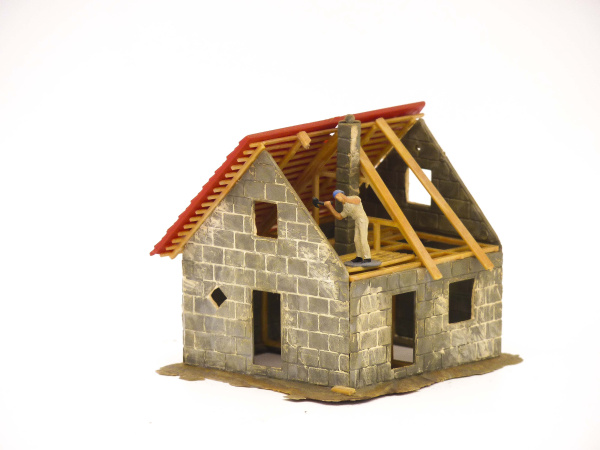 Huis in aanbouw