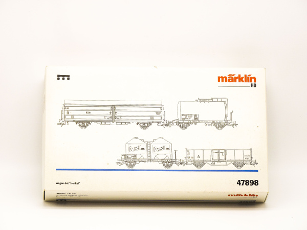 Marklin Set wagons Henkel 47898