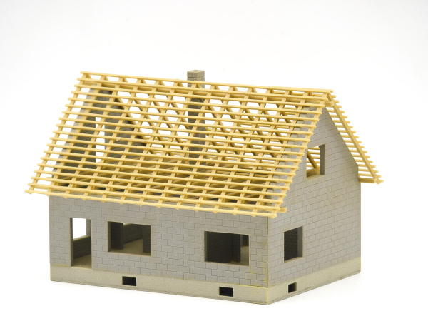Huis in aanbouw
