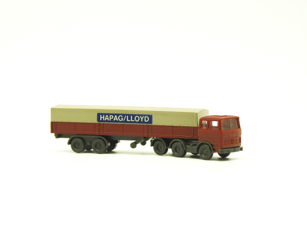 Wiking Mercedes vrachtauto Hapag/Lloyd N5s