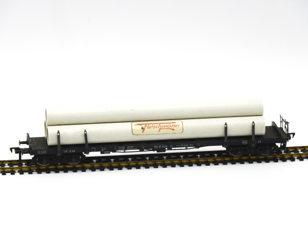 Fleischmann Rongenwagon met buizenlading 1498